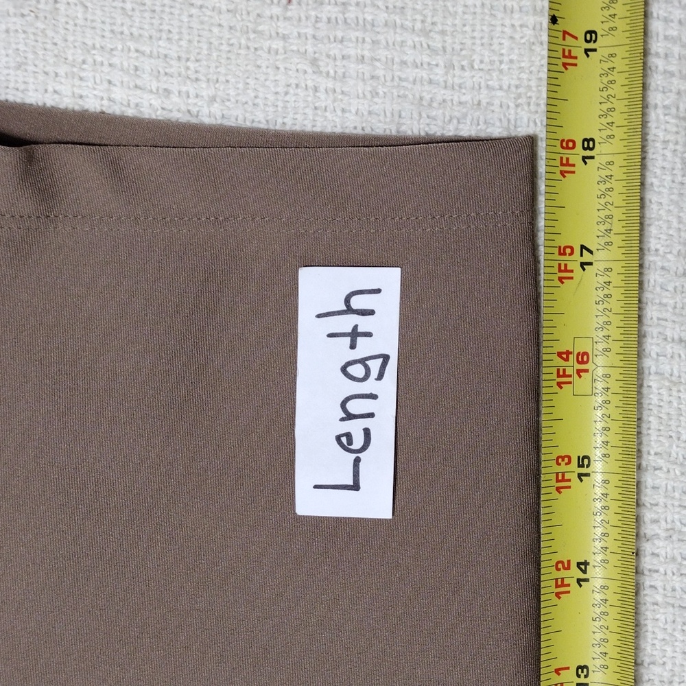 NWT Mpg Sport Avail Deep Taupe High Waisted Bike Short Women Size Small - Picture 6 of 10